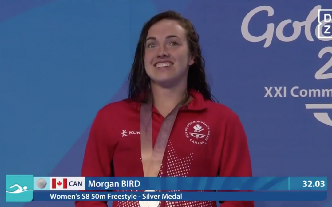 Morgan Bird wins Silver at the 2018 Commonwealth games!!